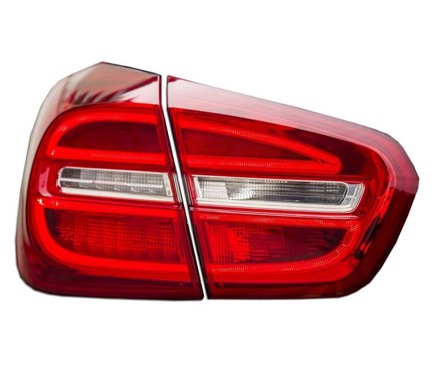 Mercedes Tail Light Set - Driver Side Inner and Outer (LED)